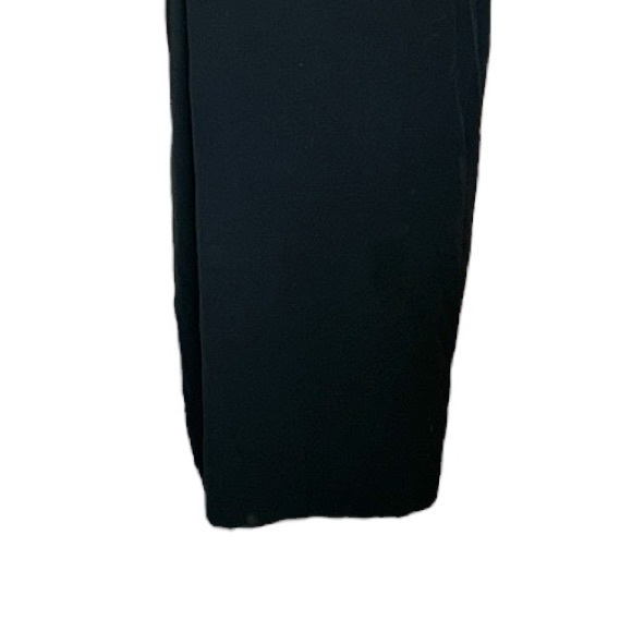 Everlane The Japanese GoWeave Black Wrap Tank Midi Dress - 14 - Picture 10 of 13